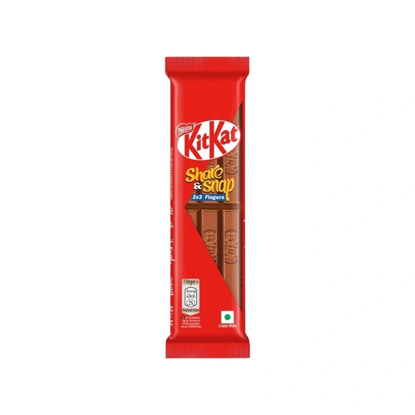 Nestle KitKat Share & Snap 2x3 Fingers Wafer Chocolate 57g
