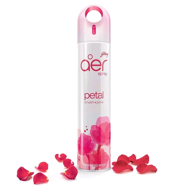 Godrej Aer Spray | Petal Crush Pink | 220ml