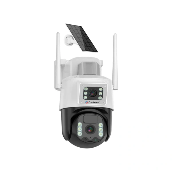 Consistent 4g solar 3mp+3mp Linkage Camera  - 4g Solar Camera, 3MP + 3MP,