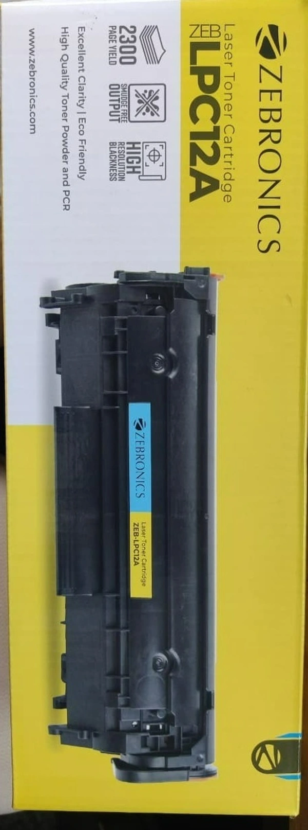 Zebronics 12a Cartridge  - 12A laser  Toner Cartridges/ 2300 page yield/