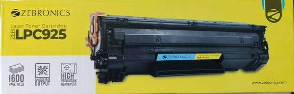 Zebronics 925 Cartridge - 925 Lasser toner cartridge/ 1600 page yield