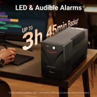 Zebronics CCTV & Computer UPS (MLS755) - Compatible for CCTV & Computers