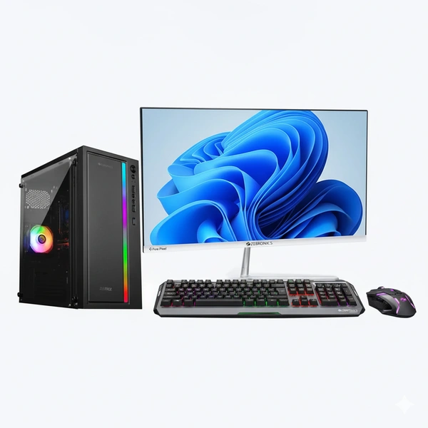 Zebronics Computer set  - Core I5-6th|512GB SSD|DDR-4 16GB RAM|2GB Graphic card|Windows-11