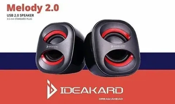 Ideakard melody 2.0 speaker - USB type, Compatible with laptop, desktop, mobile