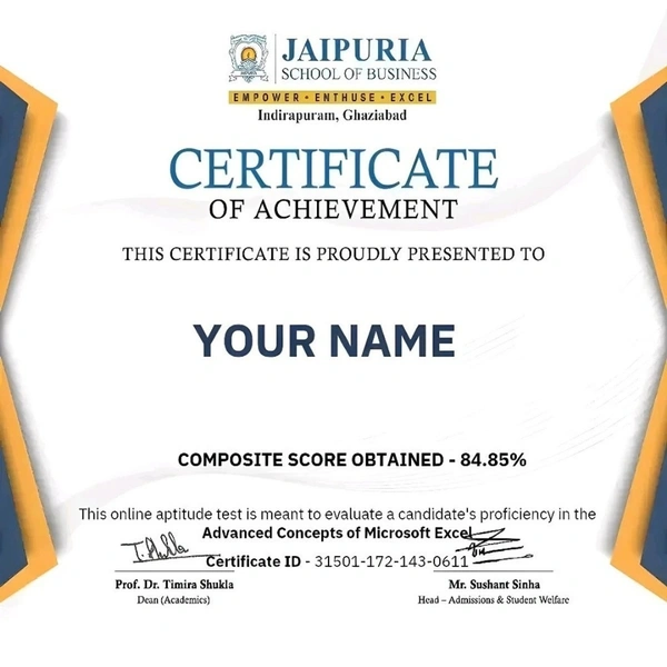 CERTIFICATES AVAILABLE - Goods And Service Tax (GST)