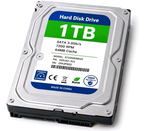 Consistent 1 TB Hard Disk Drive