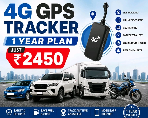 Zad Plus 4G GPS Tracker For Vehicles