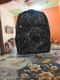 Backpacks for Women, 37L, Stylish and Trendy Casual College Backpacks for Girls, Water Resistant and Lightweight Bag for Office and Travelling - Black, 36 Ltrs