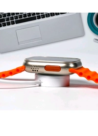 T800 Smart Watch 49mm with Bluetooth Call - Burning Orange, 49 MM