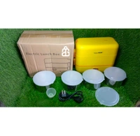 2Layer Electric Lunch Box for Office, Portable Lunch Warmer with Removable 4 Stainless Steel Container.