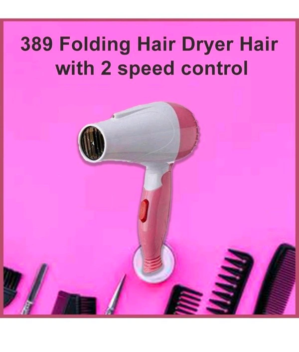 Folding Hair Dryer Hair with 2 speed control