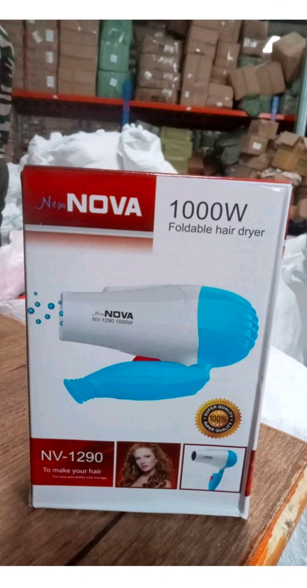 Folding Hair Dryer Hair with 2 speed control