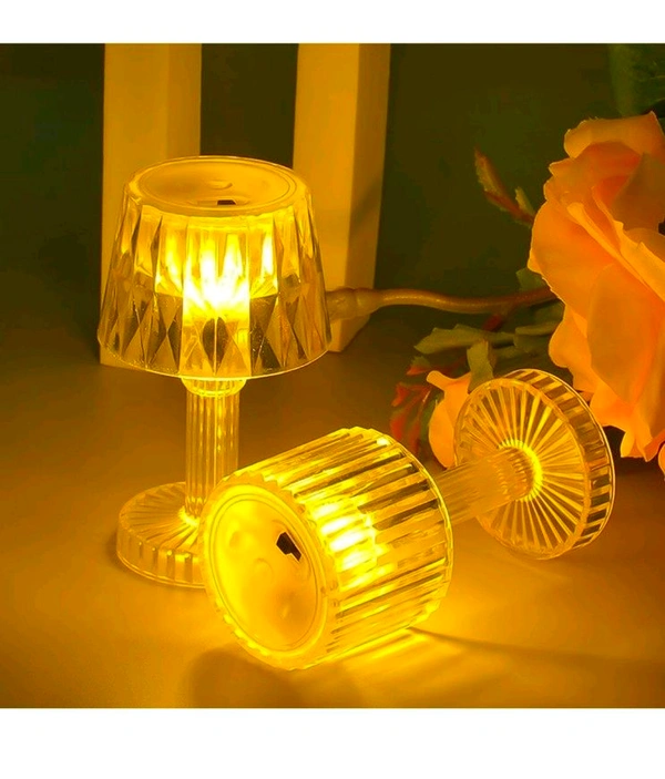 ALL DECORATIVE LIGHTS|| DROP DOWN MENUS|| - LED Candle lamp, Table Lamp Portable Plastic Lamps (1 Pc / Small)