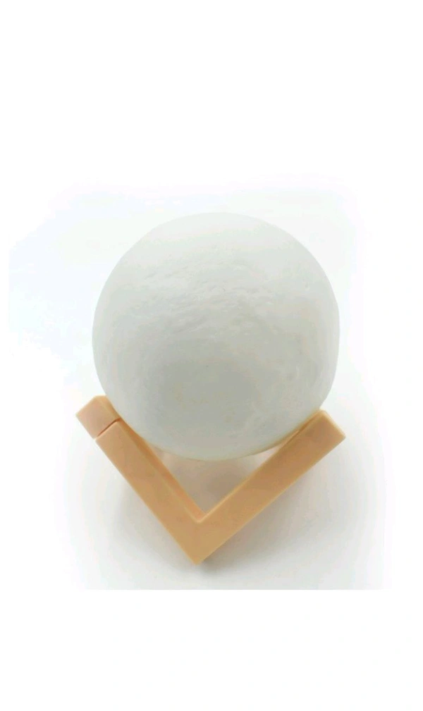 ALL DECORATIVE LIGHTS|| DROP DOWN MENUS|| - 3D Power Moon Lamp with Touch ControlAdjust Brightness / One color