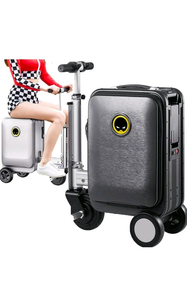 Airwheel (Ashwani Kumar G) Electric suitcase smart driving luggage electric suitcase scooter with removable battery speed (1 Pc)