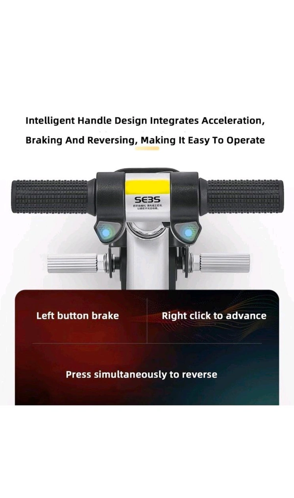 Airwheel (Ashwani Kumar G) Electric suitcase smart driving luggage electric suitcase scooter with removable battery speed (1 Pc)