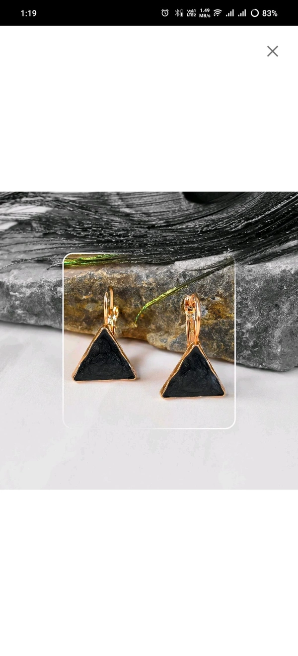AG fashions Elegant Ear Rings 😻 - Black