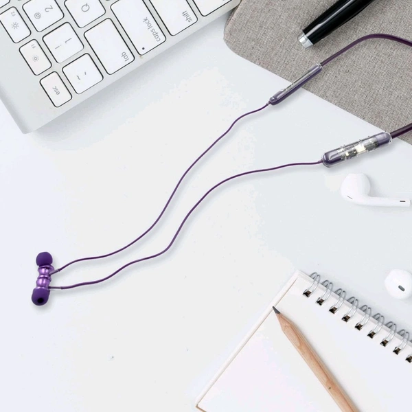 Tecsox Bluetooth Headphone Neckband Sweat Resistant, Magnetic Earbuds (1 Pc)