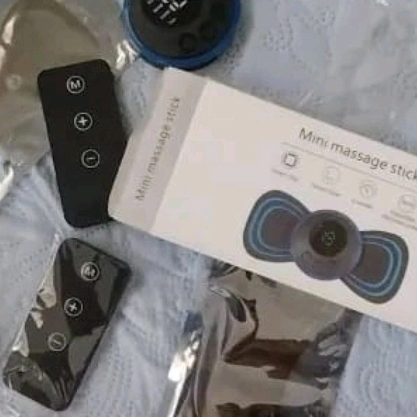 Portable USB Neck Massager Electric Neck Massager, Enhancer Mini Cervical Massager EMS Lymphatic Drainage Massage with Cable