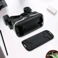3D / HD VR Glasses Virtual Reality Goggles Headset for iOS for Android Smartphone VR Goggles-For 3D VR Movies Video Games with Headphones (1 Pc)