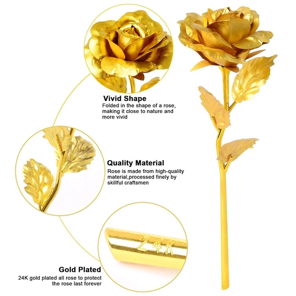 Golden Rose is perfect for decorating homes, offices, cafes