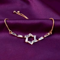 Luxurious Diamond Bracelet For Girl (1 PC)