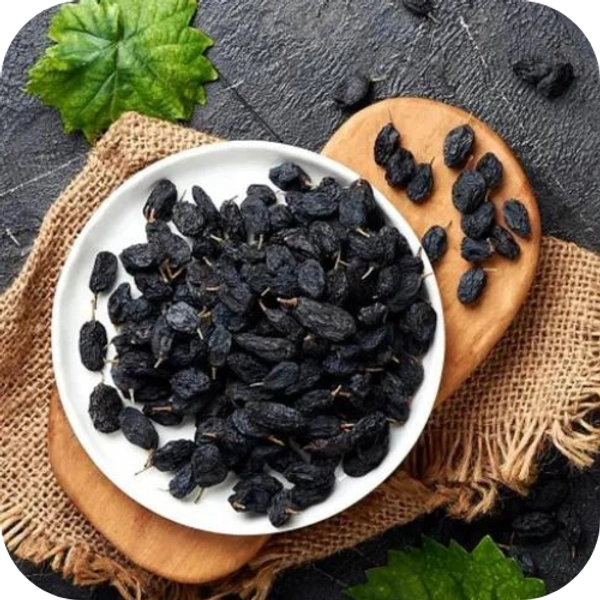 Black Raisins - With Seed - 500 g