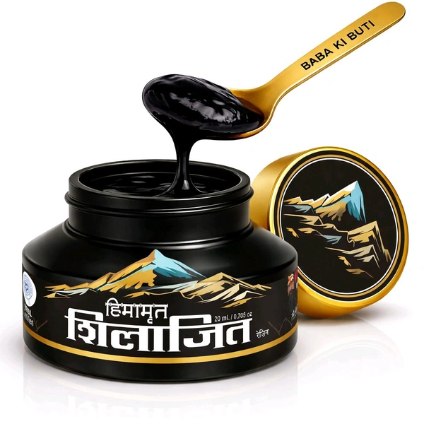 Himamrit Shilajeet (Resin) शुद्ध शिलाजीत 