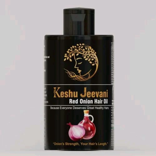 🌿 Keshu Jeevani Red Onion Oil - 200ml.