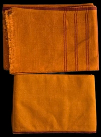 Polyester Muga Light Orange