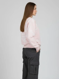 CHEERLEADING QUEEN SWEATSHIRT - S, PINK