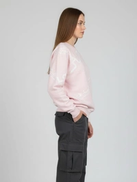 CHEERLEADING QUEEN SWEATSHIRT - S, PINK