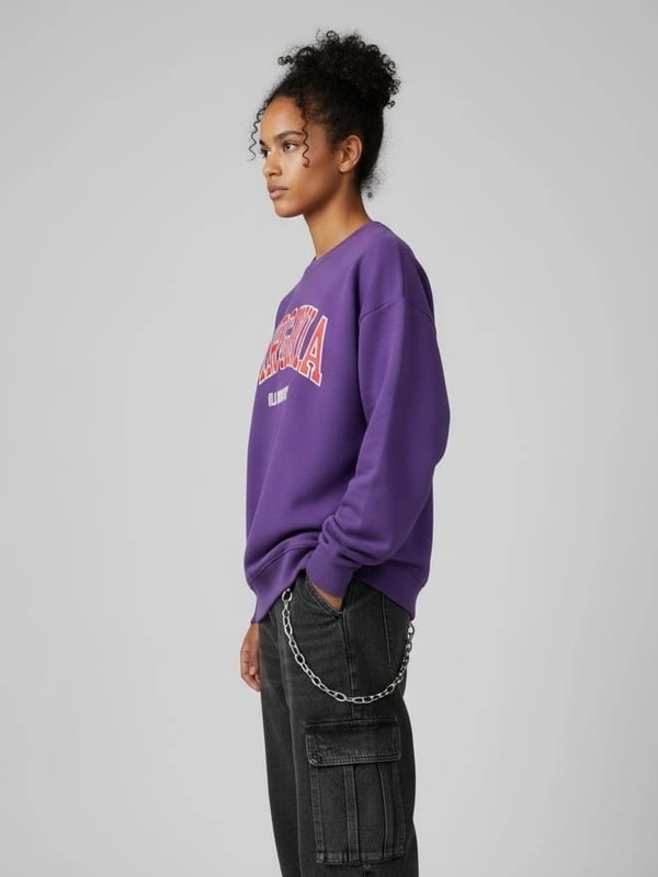 VIVIENNE WESTWOOD SWEATSHIRT - XL, PURPLE