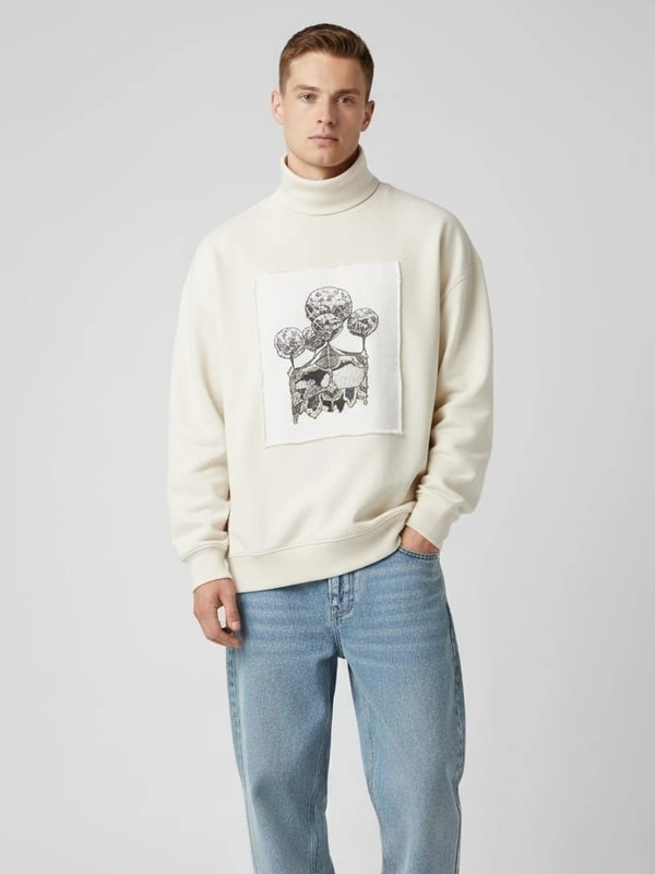 VINTAGE SWEATSHIRT - XS, GREY