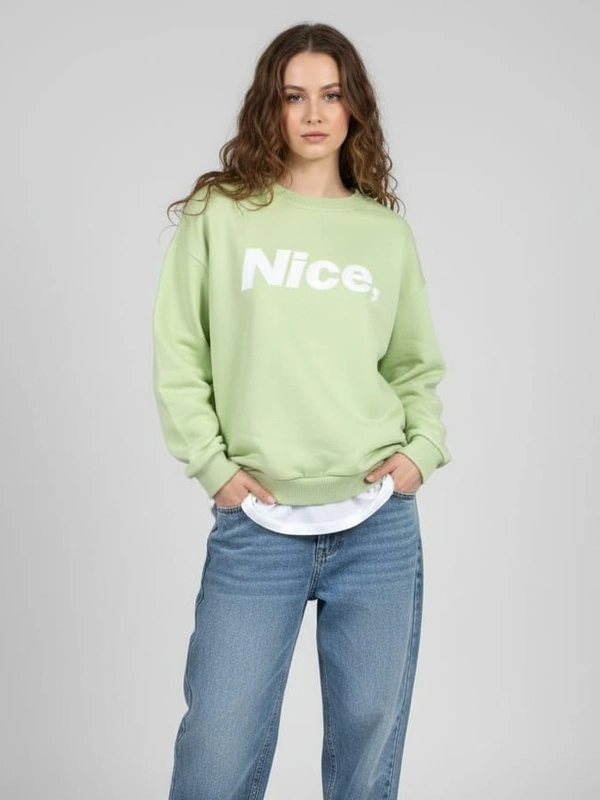 DIME CLASSIC SWEATSHIRT - M, GREEN