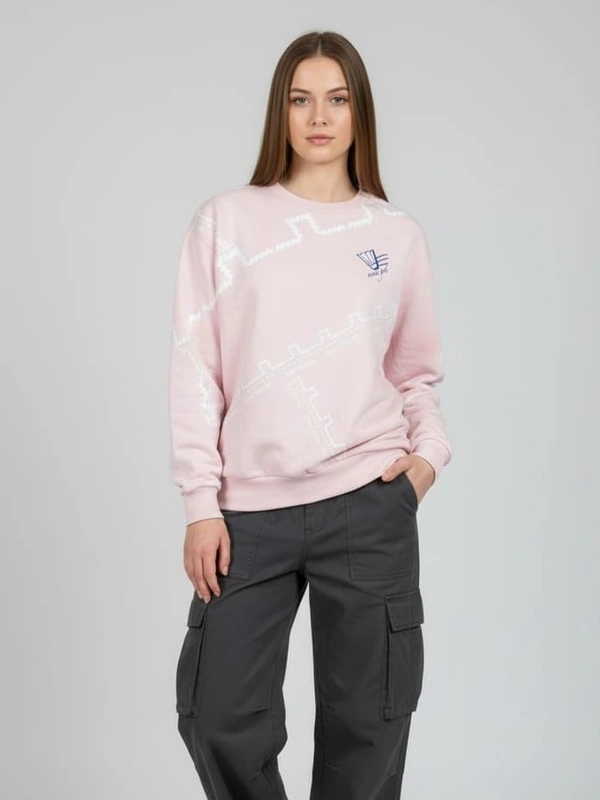 CHEERLEADING QUEEN SWEATSHIRT - S, PINK