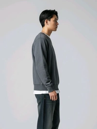 CLASSIC CREWNECK SWEATSHIRT - M, WASHED GREY