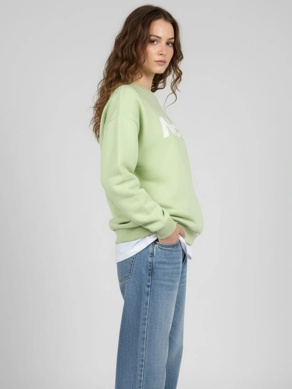 DIME CLASSIC SWEATSHIRT - M, GREEN