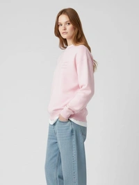 MARJORIE CREWNECK CORNNELIA SWEATSHIRT - L, PINK