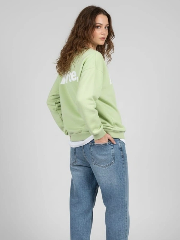 DIME CLASSIC SWEATSHIRT - M, GREEN