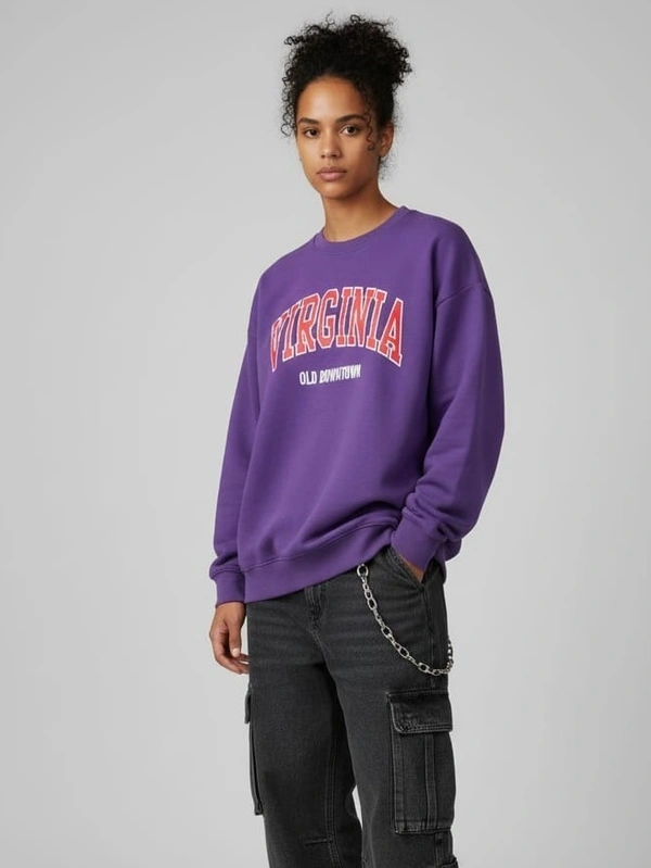 VIVIENNE WESTWOOD SWEATSHIRT - XL, PURPLE