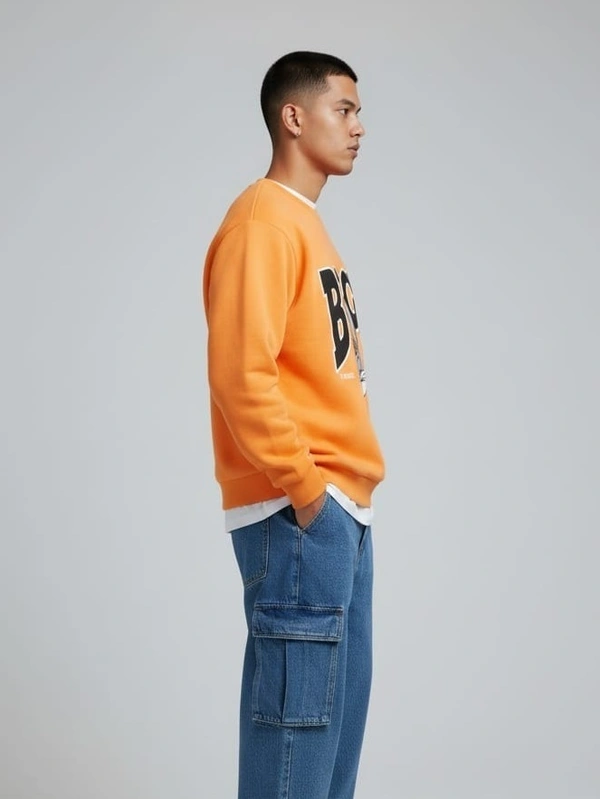 LOONEY TUNES BUGS BUNNY SWEATSHIRT - XL, ORANGE