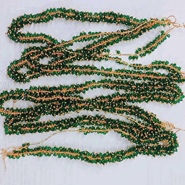 Gold Plated 3mm Green Hydro Minamani 