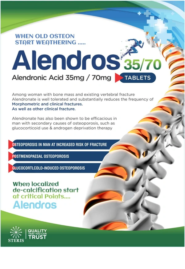 Steris Pharma Alendros 35 Tablet - Strip of 4 Tablets
