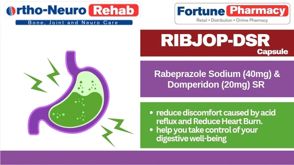 Adrive Pharma Ribjop DSR Capsules - 10 Tablets Strip