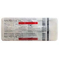 CSC Pharmaceuticals Retro Hair Forte Tablets - Strip of 10 Tablets