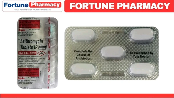 Cipla Azee 500 Tablet - Strip Of 5 Tablets