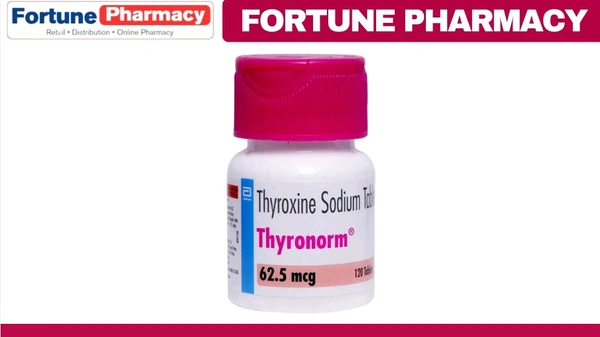 Abbott Thyronorm 62.5mcg Tablet - 120 Tablets Bottle