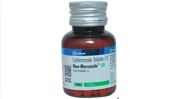Abbott Neo-Mercazole 10 Tablet - 130 Tablets in Bottle