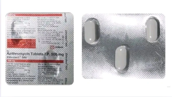 Abbott Zithrolect 500 Tablet - 3 Tablets in Strip